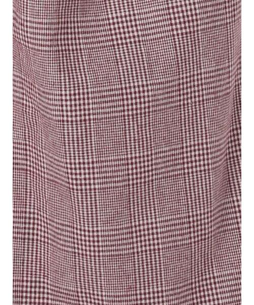 Samansa Mos2（サマンサ モスモス）の「綿麻タックパンツ（その他パンツ・レディース・ブラック/チャコールグレー/キナリ/ボルドー・M/L）」の10枚目の写真