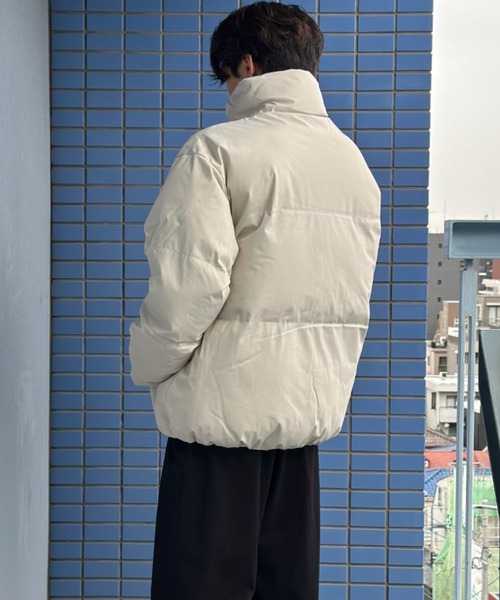 CONVERSE(コンバース)の「CONVERSE ファイバーダウン 中綿ボリュームスタンドブルゾン(ダウンジャケット/コート・メンズ・ホワイト/グレー/ブラック・M/XL/L)」の10枚目の写真