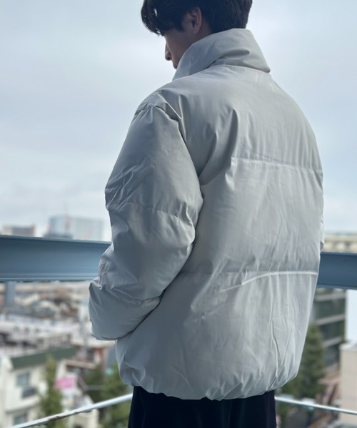 CONVERSE(コンバース)の「CONVERSE ファイバーダウン 中綿ボリュームスタンドブルゾン(ダウンジャケット/コート・メンズ・ホワイト/グレー/ブラック・M/XL/L)」の14枚目の写真
