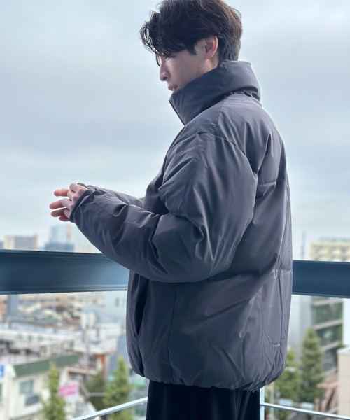 CONVERSE(コンバース)の「CONVERSE ファイバーダウン 中綿ボリュームスタンドブルゾン(ダウンジャケット/コート・メンズ・ホワイト/グレー/ブラック・M/XL/L)」の16枚目の写真