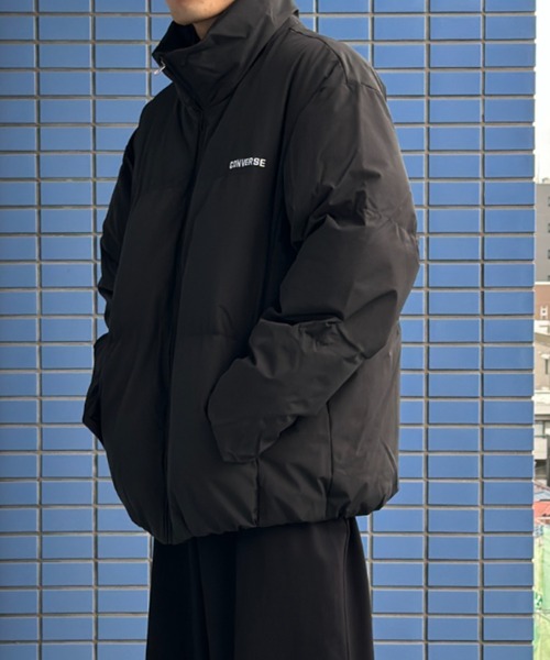 CONVERSE(コンバース)の「CONVERSE ファイバーダウン 中綿ボリュームスタンドブルゾン(ダウンジャケット/コート・メンズ・ホワイト/グレー/ブラック・M/XL/L)」の17枚目の写真
