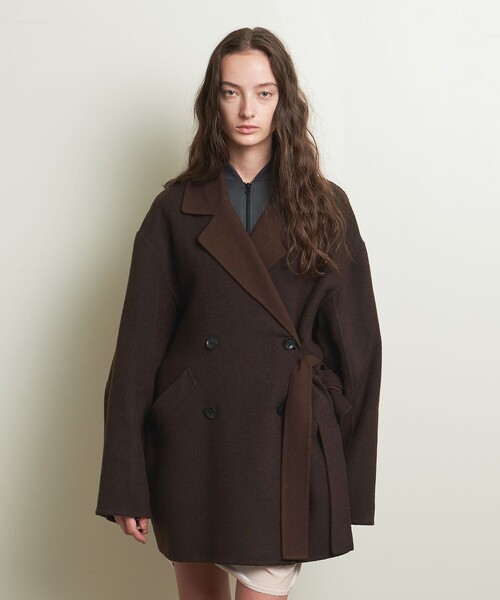 ＜ATTISESSION＞リバー ベルト コート　50,600円 ATTISESSION（アティセッション）の「＜ATTISESSION＞リバー