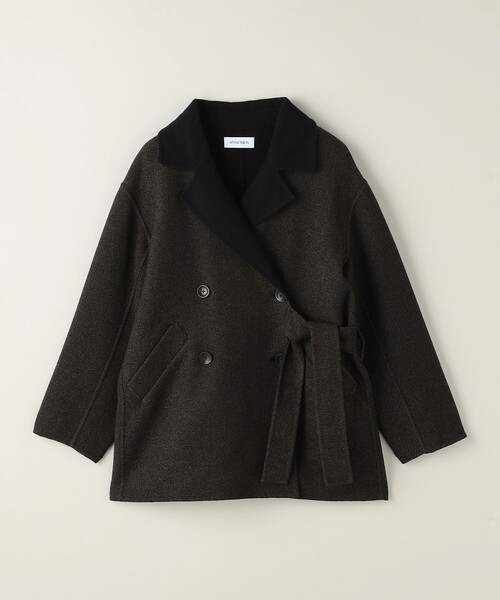 ＜ATTISESSION＞リバー ベルト コート　50,600円 ATTISESSION＞リバー ベルト コート