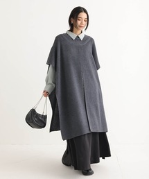 ONE'S TRUE（ワンズトゥルー）の「ハイネックロングニットベスト（ベスト）」