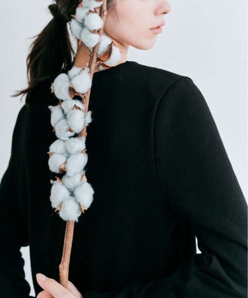 kirakiraShop(キラキラショップ)の「裏起毛 ロング 全骨格 ワンピース(ワンピース・レディース・ネイビー/グレー系その他/ブラック/杢グレー・L/M/S)」の18枚目の写真
