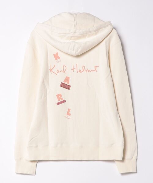 KARL HELMUT(カールヘルム)の「ロゴプリントパーカー(パーカー・メンズ・レッド/グリーン/キナリ/ブルーグレー/ブラック・LARGE/MEDIUM)」の20枚目の写真