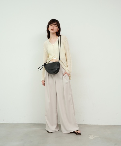 ●PARFUM DE LAUBE●SAC ECLAIR バッグ 本革 韓国人気 韓国人気☆ Sac Savon Daily BAG☆[PARFUM DE LAUBE] トートバッグ