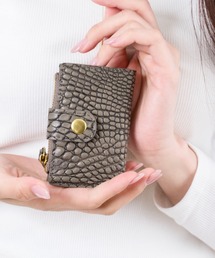 BELLIES YORK | 【BELLIES YORK/ベリーズヨーク】キーケース　小銭入れ付き クロコダイル ワニ革(キーケース/キーアクセサリー)