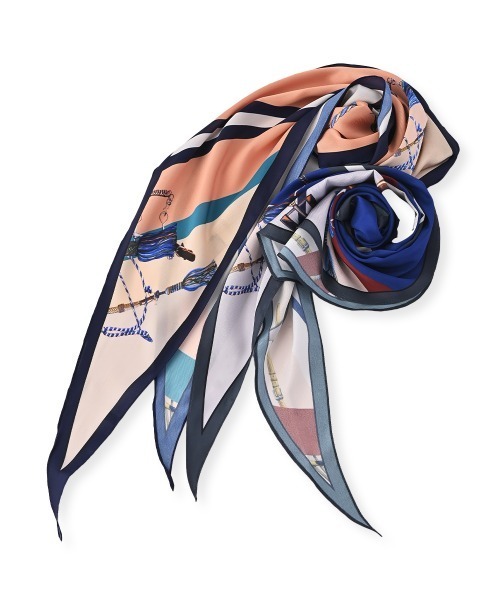 marjour(マージュール)の「COLOR BIG SCARF(ストール/ショール・レディース・ブルー/ピンク系・FREE)」の16枚目の写真
