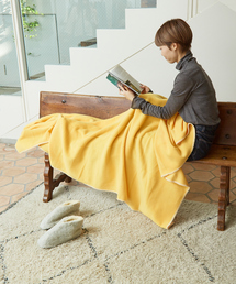 【一部別注】【TWEEDMILL/ツイードミル】 フリースブランケット145×200