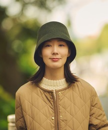 YOKOI BERET（ヨコイベレー）の「バケットハット PINO(ピノ)【日本製】（ハット・レディース）」