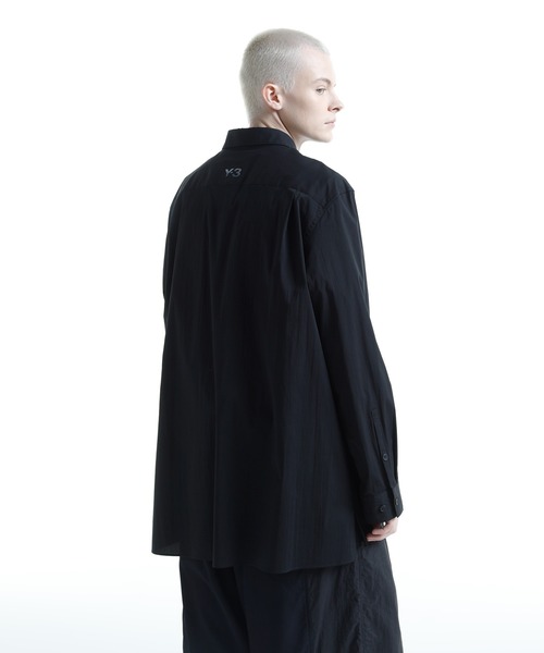 Y-3（ワイスリー）の「M PLEAT PKT SHI（シャツ/ブラウス・メンズ・ブラック・X-LARGE/LARGE/MEDIUM/SMALL/X-SMALL/XX-LARGE）」の2枚目の写真