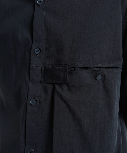 Y-3（ワイスリー）の「M PLEAT PKT SHI（シャツ/ブラウス・メンズ・ブラック・X-LARGE/LARGE/MEDIUM/SMALL/X-SMALL/XX-LARGE）」の3枚目の写真