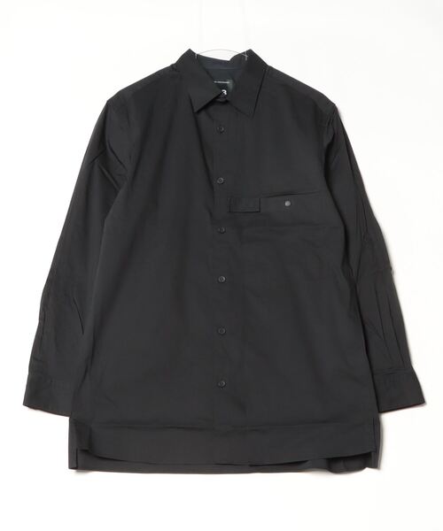 Y-3（ワイスリー）の「M PLEAT PKT SHI（シャツ/ブラウス・メンズ・ブラック・X-LARGE/LARGE/MEDIUM/SMALL/X-SMALL/XX-LARGE）」の4枚目の写真