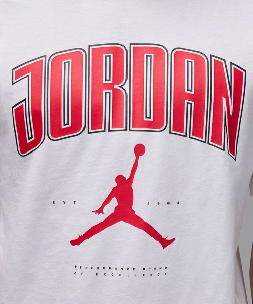 JORDAN BRAND(ジョーダンブランド)の「JORDAN BRAND M J CITY 88 SS CREW / ジョーダン ブランド ジョーダン シティ 88 クルー S/S Tシャツ / NIKE 【SP】(Tシャツ/カットソー・メンズ・レッド/ホワイト/ブラック・M/S/L/XL/XXL)」の5枚目の写真