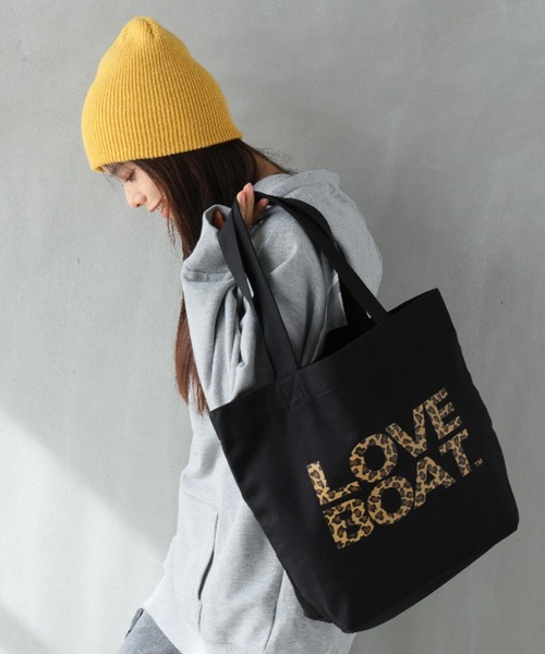 LOVE BOAT（ラブ・ボート）の「Disney×LOVEBOAT キャンバストート（トートバッグ・レディース・オフホワイト/ブラック系その他/アイボリー/ブラック・FREE）」の10枚目の写真