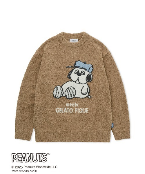 セール】【PEANUTS】【HOMME】オラフジャガードプルオーバー