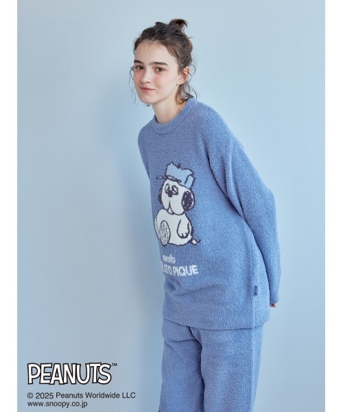 セール】【PEANUTS】【HOMME】オラフジャガードプルオーバー