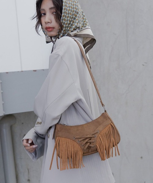 PAGEBOY（ページボーイ）の「ウエスタンフリンジバッグ（ショルダー