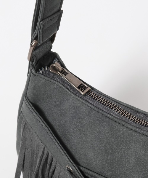 PAGEBOY（ページボーイ）の「ウエスタンフリンジバッグ（ショルダーバッグ・レディース・ベージュ/ブラック・FREE）」の13枚目の写真