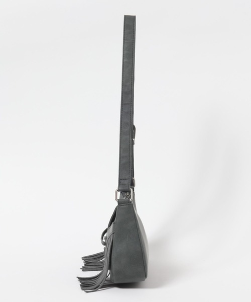 PAGEBOY（ページボーイ）の「ウエスタンフリンジバッグ（ショルダーバッグ・レディース・ベージュ/ブラック・FREE）」の6枚目の写真