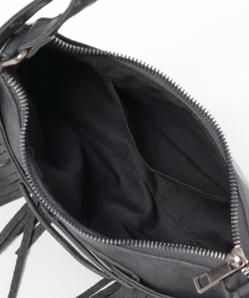 PAGEBOY（ページボーイ）の「ウエスタンフリンジバッグ（ショルダーバッグ・レディース・ベージュ/ブラック・FREE）」の21枚目の写真