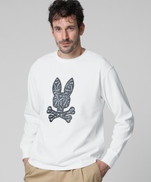 ロゴステッカーデザイン ロングスリーブTシャツ
