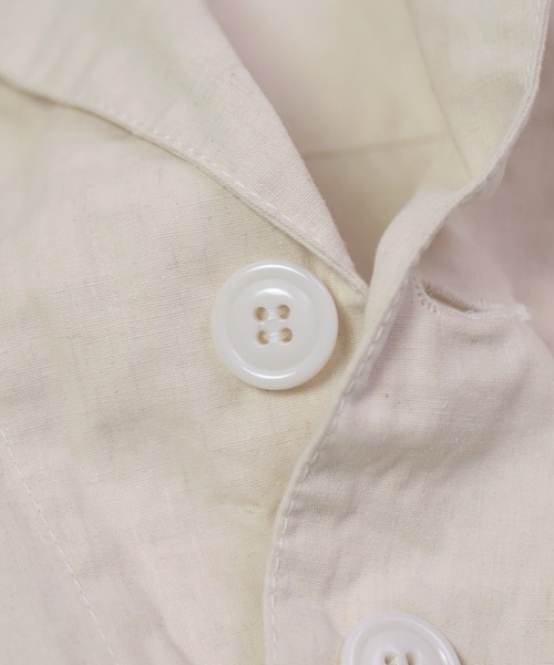 Brocante（ブロカント）の「[Brocante / ブロカント] 綿ヘンプウェザー グランパジャケット（その他アウター・レディース・ロイヤルブルー/ホワイト・2）」の3枚目の写真