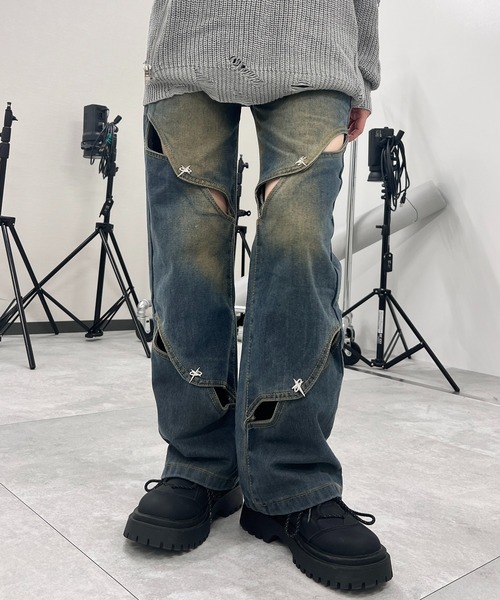 セール】ギャップデザインデニムパンツ（デニムパンツ