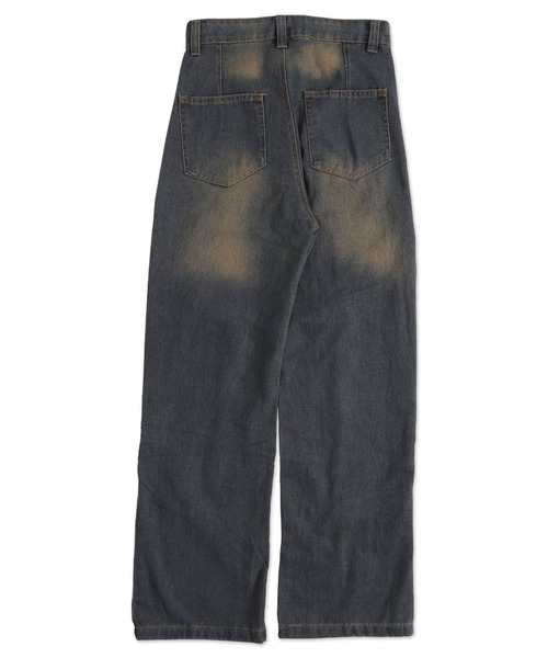 Figments(フィグメンツ)の「ギャップデザインデニムパンツ(デニムパンツ・レディース・ブルー系1・SMALL/MEDIUM/LARGE)」の2枚目の写真