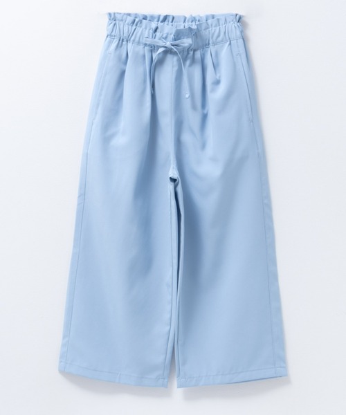 NAVY(ネイビー)の「NAVY SARARI ガールズワイドパンツ(その他パンツ・キッズ・サックスブルー/ミント/ブラック系その他・150/140/130/160)」の3枚目の写真