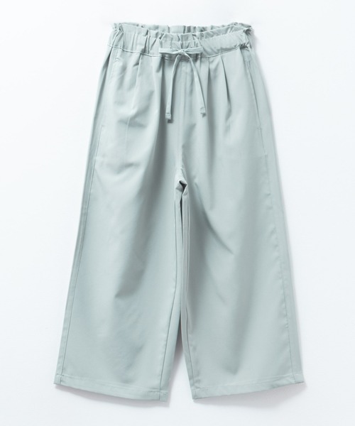 NAVY(ネイビー)の「NAVY SARARI ガールズワイドパンツ(その他パンツ・キッズ・サックスブルー/ミント/ブラック系その他・150/140/130/160)」の2枚目の写真