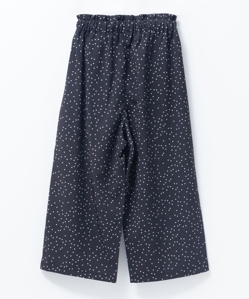 NAVY(ネイビー)の「NAVY SARARI ガールズワイドパンツ(その他パンツ・キッズ・サックスブルー/ミント/ブラック系その他・150/140/130/160)」の4枚目の写真