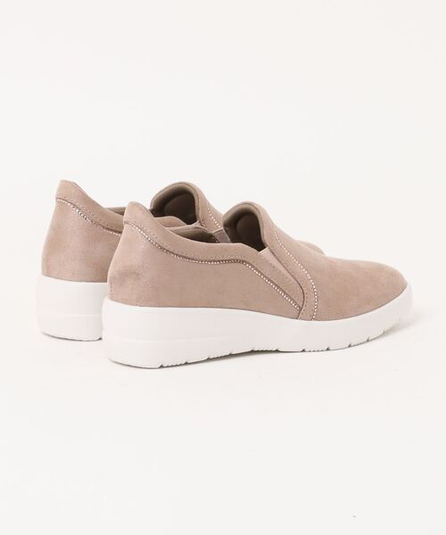 Riz raffinee（リズラフィーネ）の「ヒールアップスリッポンスニーカー（スリッポン・レディース・ブラック系その他3/カモフラージュ/アイボリー・23.5cm/23cm/24.5cm/24cm/22.5cm）」の19枚目の写真