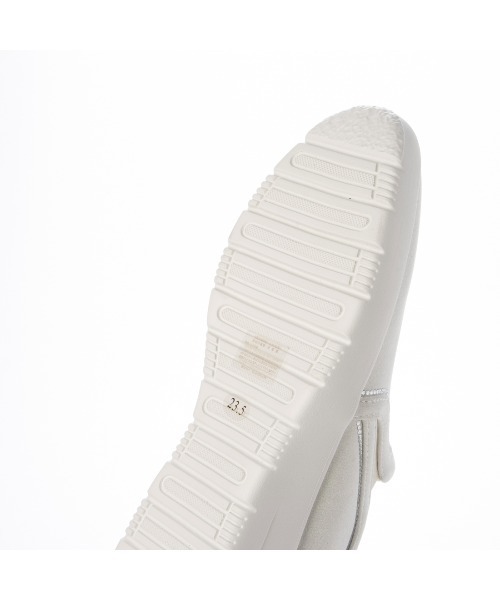 Riz raffinee（リズラフィーネ）の「ヒールアップスリッポンスニーカー（スリッポン・レディース・ブラック系その他3/カモフラージュ/アイボリー・23.5cm/23cm/24.5cm/24cm/22.5cm）」の12枚目の写真