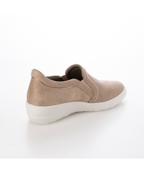 Riz raffinee（リズラフィーネ）の「ヒールアップスリッポンスニーカー（スリッポン・レディース・ブラック系その他3/カモフラージュ/アイボリー・23.5cm/23cm/24.5cm/24cm/22.5cm）」の15枚目の写真