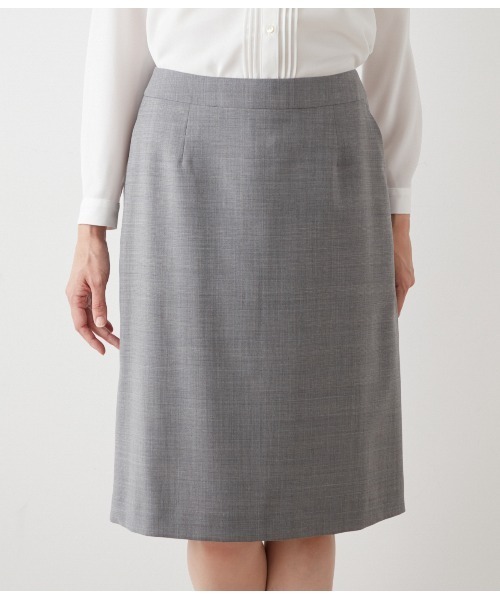 NEWYORKER（ニューヨーカー）の「グレンチェック Aラインスカート（スカート・レディース・グレー系その他/ネイビー・9号/11号）」の3枚目の写真