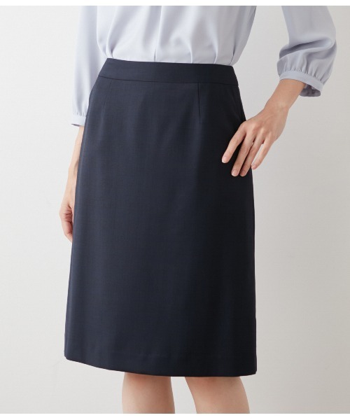 NEWYORKER（ニューヨーカー）の「グレンチェック Aラインスカート（スカート・レディース・グレー系その他/ネイビー・9号/11号）」の15枚目の写真