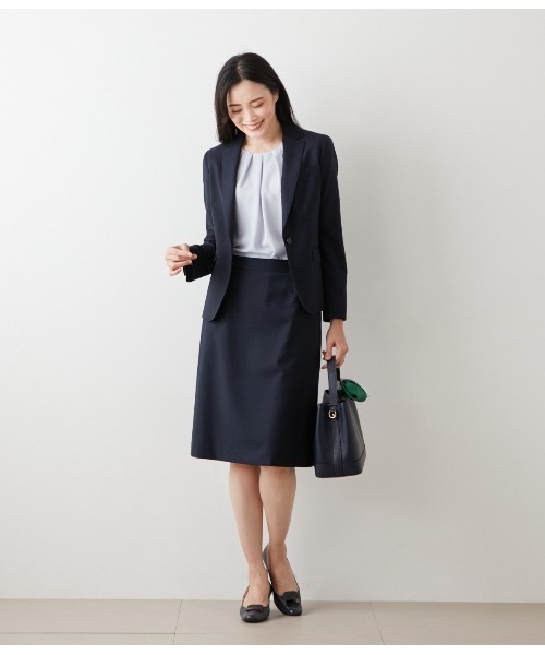 NEWYORKER（ニューヨーカー）の「グレンチェック Aラインスカート（スカート・レディース・グレー系その他/ネイビー・9号/11号）」の11枚目の写真