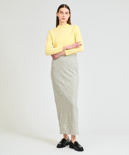 ESTNATION(エストネーション)の「ESTNATION / コンパクト クルーネック ニット(ニット/セーター・レディース・ピンク/イエロー/ネイビー・FREE)」の11枚目の写真