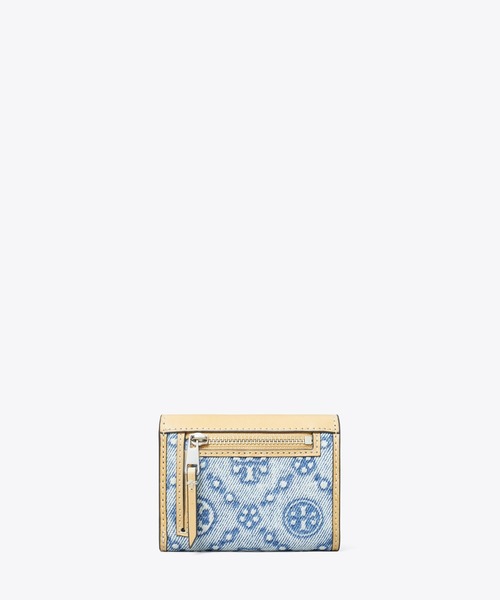 Tモノグラム デニム エンベロープ スモールウォレット（財布