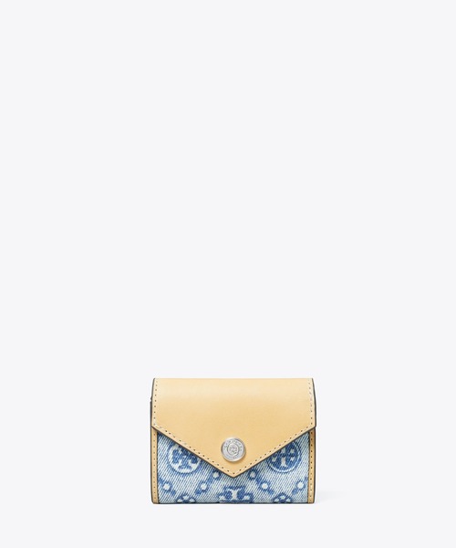 時代を超えて支持される◎*TORYBURCH* Tモノグラム スモール財布 時代を超えて支持される◎*TORYBURCH* Tモノグラム スモール財布