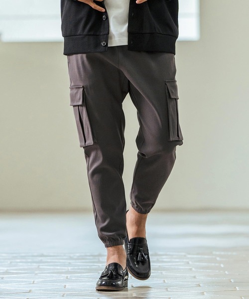Magine(マージン)の「mp13240- Super Stretch Twill Cargo Design Tapered Pants カーゴパンツ(カーゴパンツ・メンズ・チャコール/ブラック/オリーブ・44/46/48)」の11枚目の写真
