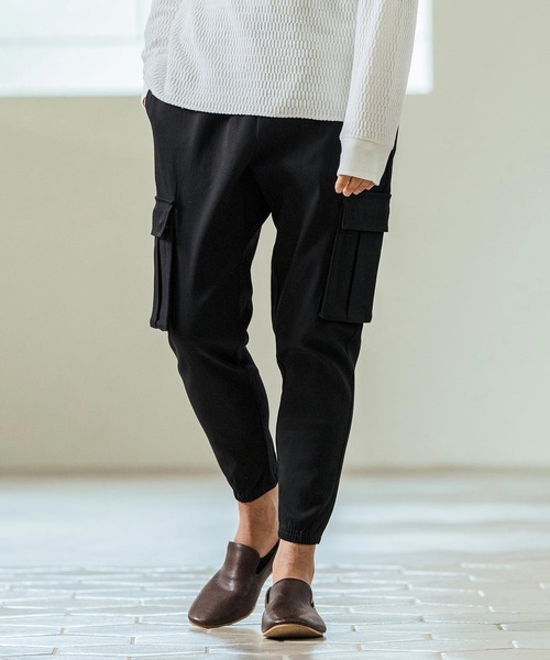 Magine(マージン)の「mp13240- Super Stretch Twill Cargo Design Tapered Pants カーゴパンツ(カーゴパンツ・メンズ・チャコール/ブラック/オリーブ・44/46/48)」の19枚目の写真