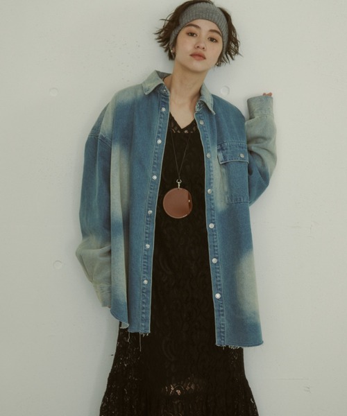 MIRROR STOKE（ミラーストーク）の「【ZOZO限定】TIERED LACE ONEPIECE/ティアードレースワンピース（ワンピース・レディース・ブラック/オフホワイト・MEDIUM）」の19枚目の写真