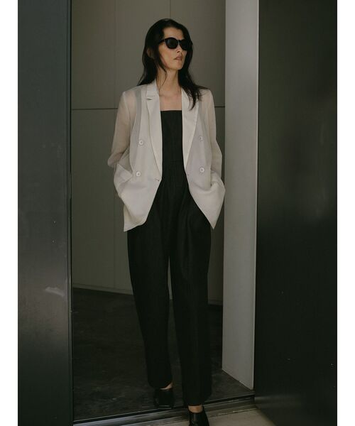 セール】バレルシルエットオールインワン（つなぎ/オールインワン