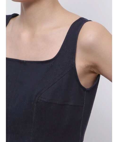 ELENDEEK（エレンディーク）の「バレルシルエットオールインワン（つなぎ/オールインワン・レディース・インディゴブルー/ブラック・02/01）」の20枚目の写真