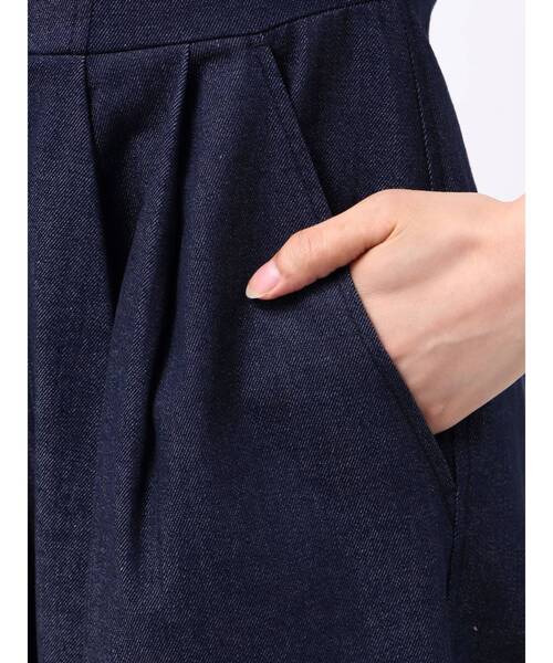 ELENDEEK（エレンディーク）の「バレルシルエットオールインワン（つなぎ/オールインワン・レディース・インディゴブルー/ブラック・02/01）」の21枚目の写真