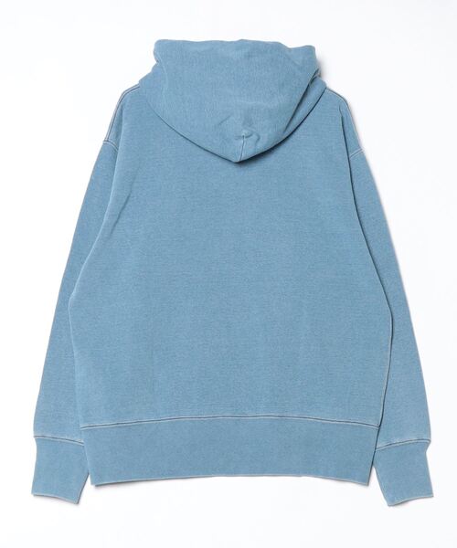 Champion(チャンピオン)の「【Champion/チャンピオン】直営限定コレクション メンズ フーデッドスウェットシャツ(パーカー・メンズ・ブルー系その他/ブルー系その他2・SMALL/MEDIUM/LARGE/X-LARGE)」の3枚目の写真