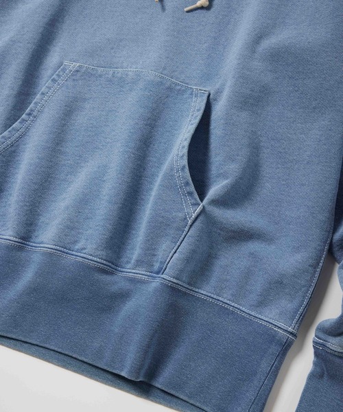 Champion(チャンピオン)の「【Champion/チャンピオン】直営限定コレクション メンズ フーデッドスウェットシャツ(パーカー・メンズ・ブルー系その他/ブルー系その他2・SMALL/MEDIUM/LARGE/X-LARGE)」の5枚目の写真